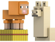 Zestaw figurek Minecraft Biome Builds Baby animal 8 cm JCN33 (194735273393) - obraz 2