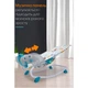 Детский стул шезлонг-качалка для кормления ребенка Spoko WKX-818 (42400403) - изображение 5