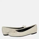 Женские балетки Calvin Klein 200608302 40.5 Молочные (1159836713) - изображение 3