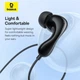 Наушники Type-C с микрофоном проводные Baseus Enock ETHEREAL DESIGN (Type-C, DAC, 1.1 m). Black - изображение 5