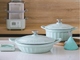 Гусятниця Buydeem чавунна емальована Cozy Greenish 3.3 л (6950386607802) - зображення 8