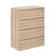 Комод Art in Head 4 Light 800x1030x420 Дуб сонома (LT03130000000) - зображення 1