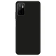 Чехол для Xiaomi Redmi Note 10 5G черный матовый soft touch (17160050212168575) - изображение 1