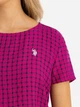 Блузка женская U.S. Polo Assn 215899-ZH00A(HILLSDALE FUSCIA) XS Фуксия (786660526868) - изображение 4