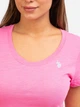 Футболка бавовняна жіноча U.S. Polo Assn 212201-PO00A (PINK SANGRIA) S Рожева (786660288193) - зображення 5