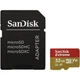 Карта пам'яті Sandisk microSDHC (UHS-1 U3) Extreme Action A1 32Gb class 10 V30 (R100MB/s, 667x) (adapter SD) (SDSQXAF-032G-GN6MA) - зображення 1
