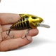 Воблер Waterland Skeleton Crank, #4 Gold/Black - зображення 5