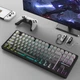 Ігрова безпровідна клавіатура Attack Shark m87 pro GRADIENT Механічна ( 2.4G/Bluetooth/USB type-c) RGB Підсвічування - зображення 9