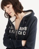 Толстовка женская - толстовка Abercrombie & Fitch AF5593W S Темно-синий - изображение 3