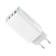 Мережевий зарядний пристрій ColorWay GaN Mini 65W PD Port PPS USB (USB-2C1A) White (CW-CHS058PD-WT) - зображення 6