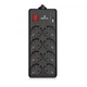 Фільтр живлення REAL-EL RS-Protect 805 1.8м Black (EL122300042) - зображення 1