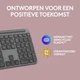 Клавiатура бездротова Logitech Signature Slim K950 US Graphite USB (920-012465) - зображення 10