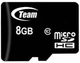 Карта памяти MicroSDHC 8GB Class 10 Team + SD-adapter (TUSDH8GCL1003) - изображение 2