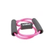 Еспандер-вісімка LiveUp SOFT EXPANDER 0,6×0,9×100 см Pink/Grey - зображення 2
