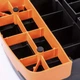 Степ-платформа 2-ступінчаста LiveUp POWER STEP 68х28х10-15см Black/Orange - изображение 4