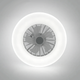 LED світильник-лампа Е27 з вентилятором FAN LAMP 24W+4W E27 R Luminaria ON/OFF 4000К NW Ø270×143мм WHITE 220В - зображення 2