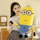 Мягкая игрушка обнимашка миньон Кевин 60 см герой мультфильма гадкий я minions желтый (9108) - изображение 2