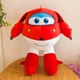 Мягкая игрушка с мультфильма супер крылья самолетик джетт 30 см красный (9097) - изображение 2