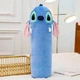 Мягкая игрушка обнимашка сплюшка батон стич 70 см с ушками подушка stich disney синий (9113) - изображение 1