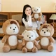 Мягкая плюшевая игрушка мишка в костюме кигуруми капибары 50 см коричневый (9104) - изображение 9