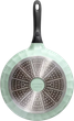 Patelnia Buydeem aluminiowa z szklaną pokrywką Cozy Greenish 28 cm (6950386617245) - obraz 3