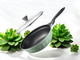 Patelnia Buydeem aluminiowa z szklaną pokrywką Cozy Greenish 28 cm (6950386617245) - obraz 4