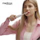 Ультразвукова зубна щітка Medica+ PROBRUSH 9.0 black + насадки (10 шт) - изображение 4