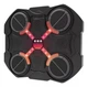 Детский тренажер для бокса с подсветкой музыкой и подключением Bluetooth Boxing Target Черный - изображение 1