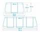 Каркасный бассейн Интекс Intex с фильтр-насосом и лестницей 300 x 175 x 80 см объем 3539 л Прямоугольный - изображение 3