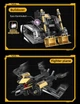 Конструктор на радіокеруванні 5 в 1 Робот Військова техніка Robots Pro Золотисто-чорний - зображення 7