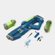 Водный автомат электрический на аккумуляторе с подсветкой и звуком Water Gun Mercury Синий - изображение 6