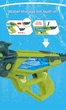 Водный пистолет на аккумуляторе Water Gun Динозавр Зеленый 40 см - изображение 4