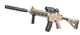 Игрушечный автомат Орбиган Orbeez gun М-416 стреляет орбизами на аккумуляторе Бежевый Вид 1 - изображение 1