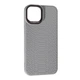 Чохол Kajsa Leather Case Snake для Apple iPhone 15 Grey - зображення 1