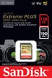 Карта памяти SanDisk 128GB SDXC class 10 UHS-I U3 4K Extreme Plus (SDSDXWA-128G-GNCIN) - изображение 2