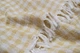 Покривало Lotus Home - Checked Gingham жовтий 190x225 - изображение 4