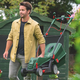 Мощная газонокосилка электрическая Bosch UniversalRotak 37-555 :1.4 кВт, ширина захвата 37 см (06008A6501) - изображение 6