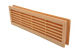 Вентиляционная решетка дверная пластиковая бежевая AirRoxy 115x430 beige 02-130 - изображение 2