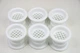 Решетка дверная втулка airRoxy количество 6шт white (02-114) - изображение 1