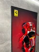 Арт Тримач Рамка 80x50 см. на Стіну для Фірмового Конструктора Technic Ferrari 488 GTE AF Corse №51 (42125) Ферарі - Type-C - зображення 5