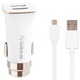 Автомобильное зарядное устройство Gelius Pro Apollo GP-CC01 3.1A с кабелем Type-C White - изображение 1