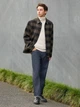 Рубашка теплая мужская Uniqlo 43970812 M Коричневая (1159833048) - изображение 6