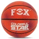 Мяч баскетбольный FoxBall Colorful Indoor/Outdoor 8708 размер 7 Orange-Blue - изображение 1
