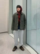 Рубашка теплая мужская Uniqlo 74314211 XL Зеленая (1159855926) - изображение 11