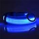 Світлодіодний Lesko Blue XS LED нашийник USB світиться для собак та котів - зображення 6