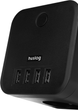 Подовжувач Huslog EMX-190224 extension cord with 3 sockets 1.5 m Black (BIE002967) - зображення 4