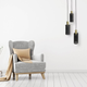 Підвісний світильник Light Prestige Tirana 3xE27 Black (LP-945/3P BK) - зображення 5
