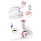 Пристрій Lumineo Brush Pro рожевий 4 насадки + гель для чутливої шкіри (5904726872765) - зображення 7