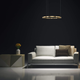 Lampa wisząca Light Prestige Midway LP-033/1P S GD Złota - obraz 4