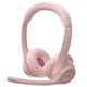 Наушники Logitech Zone 300 Wireless Rose (981-001412) - изображение 1